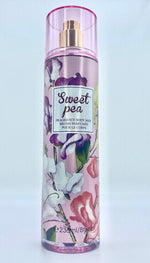 Bath & Body Works Sweet Pea Fragrance Mist Body Spray 8 oz