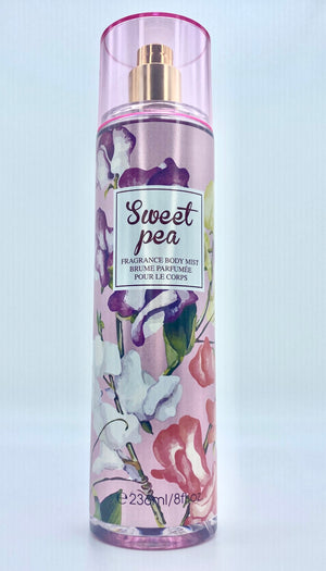 Bath & Body Works Sweet Pea Fragrance Mist Body Spray 8 oz