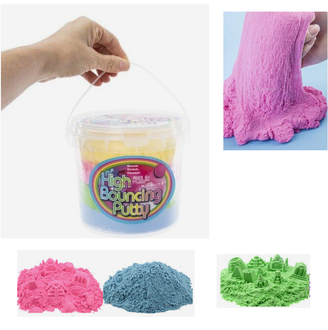 Rainbow High Bouncing Putty Bucket